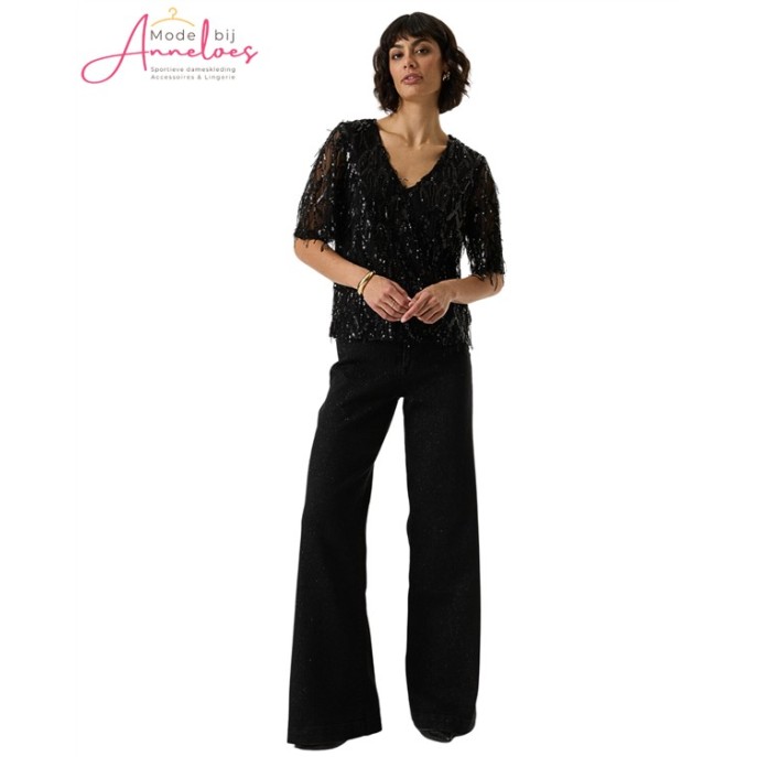 Garcia Broek Celia Wide249 6000 black glitter Garcia Broek Celia Wide249 6000 black glitter